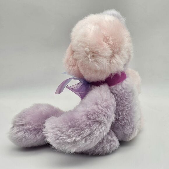 First & Main Teddy Bear Plush CAITLYN Pink & Lavender Stuffed Animal Toy 1684 8" - Picture 6 of 12